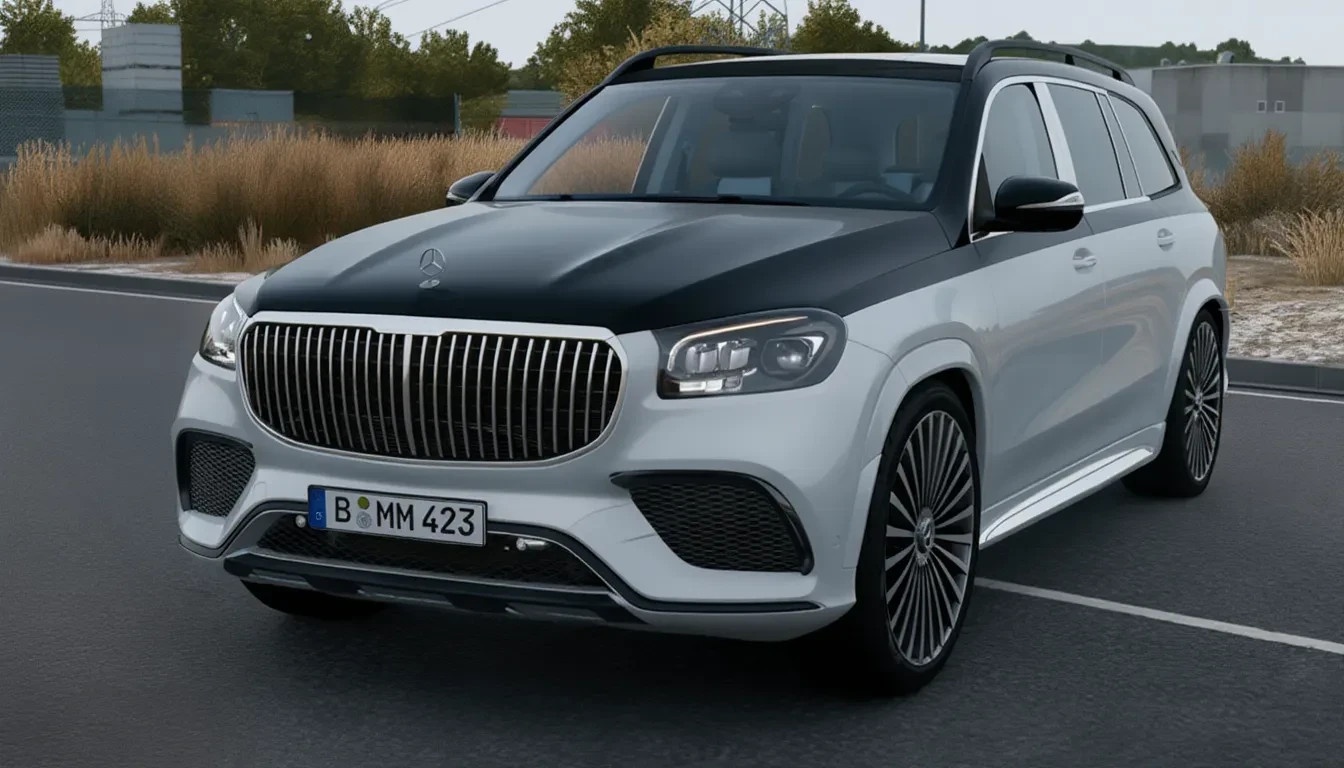 МОД Mercedes-Benz GLS Maybach 2023 v1.9 ДЛЯ EURO TRUCK SIMULATOR 2