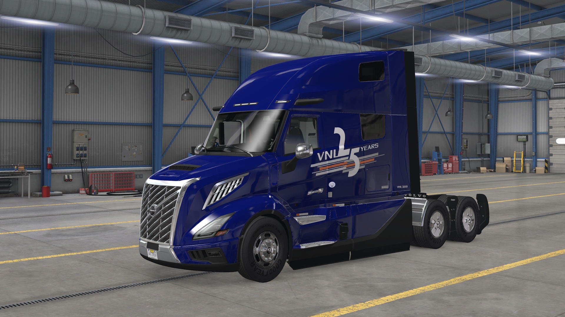 МОД Volvo VNL 25 Years skin v1.0 ДЛЯ AMERICAN TRUCK SIMULATOR