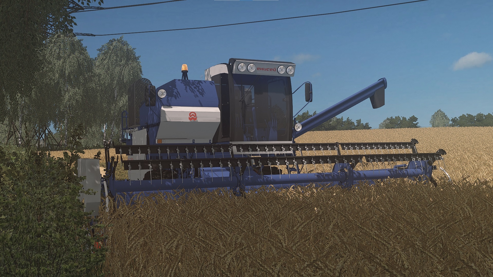 МОД ЕНИСЕЙ 1200-1НМ V0.7.0.0 ДЛЯ FARMING SIMULATOR 2017