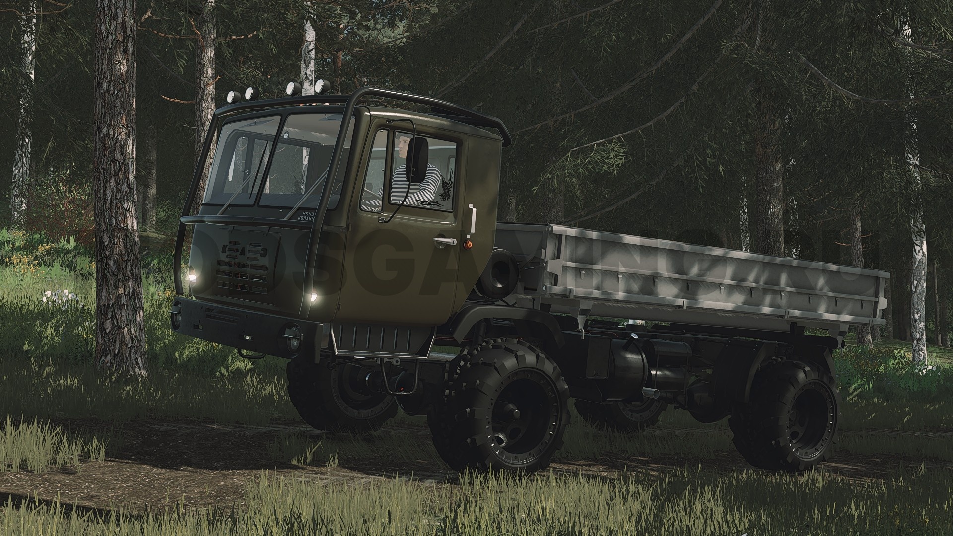 МОД КАЗ-4540 «КОЛХИДА» V2.1.2.2 ДЛЯ FARMING SIMULATOR 2022