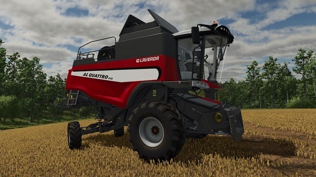 МОД Laverda AL Quattro Evo v1.0.0.0 (1.20.x) ДЛЯ FARMING SIMULATOR 2025