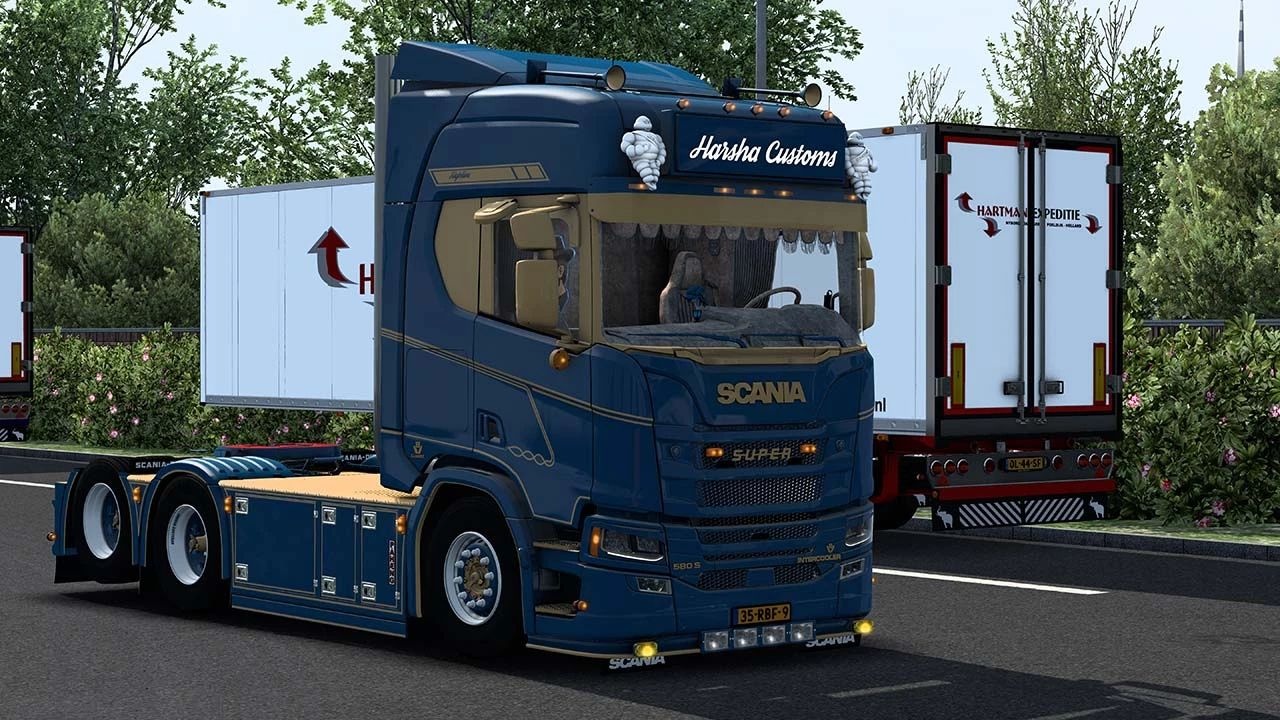 МОД Scania R580s Custom v1.60 ДЛЯ EURO TRUCK SIMULATOR 2