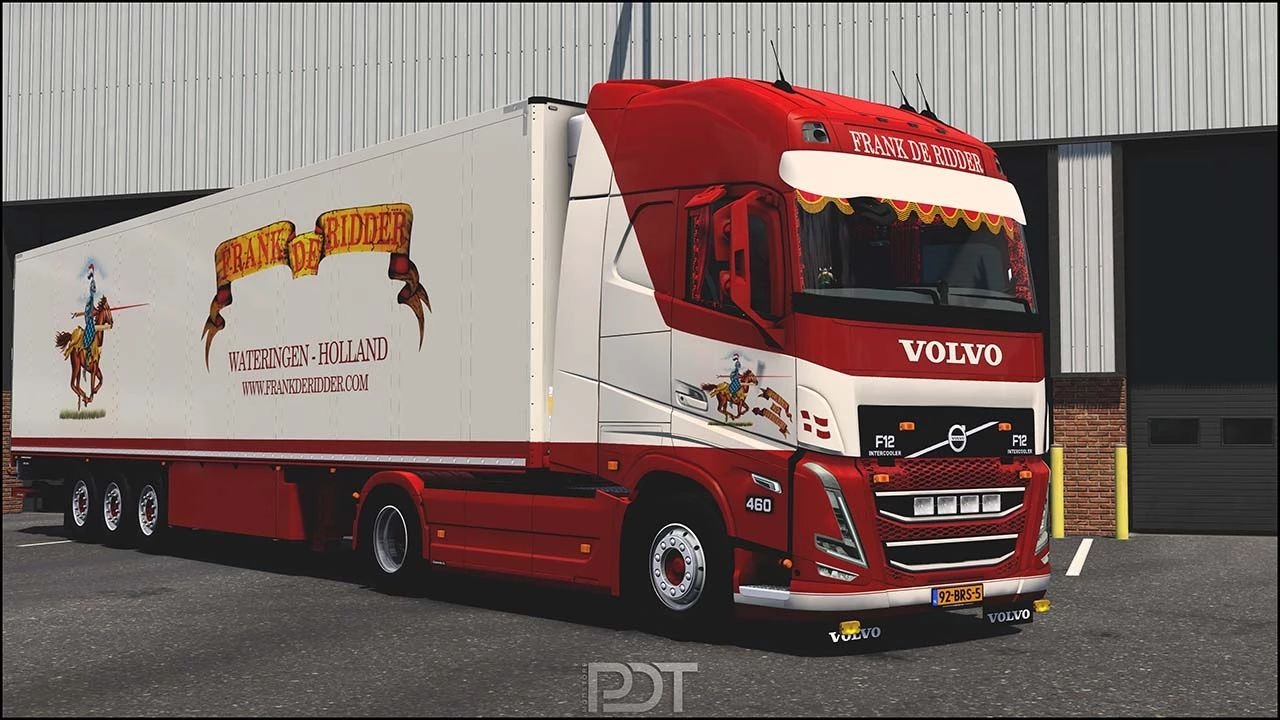 МОД Volvo FH5 Frank de Ridder v9.0 ДЛЯ EURO TRUCK SIMULATOR 2