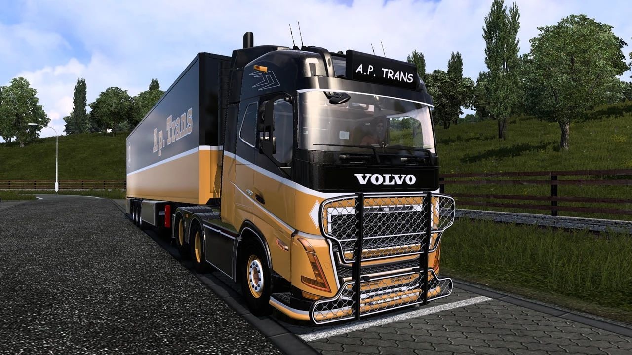 МОД Volvo FH 2023 Megamod v1.60 ДЛЯ EURO TRUCK SIMULATOR 2
