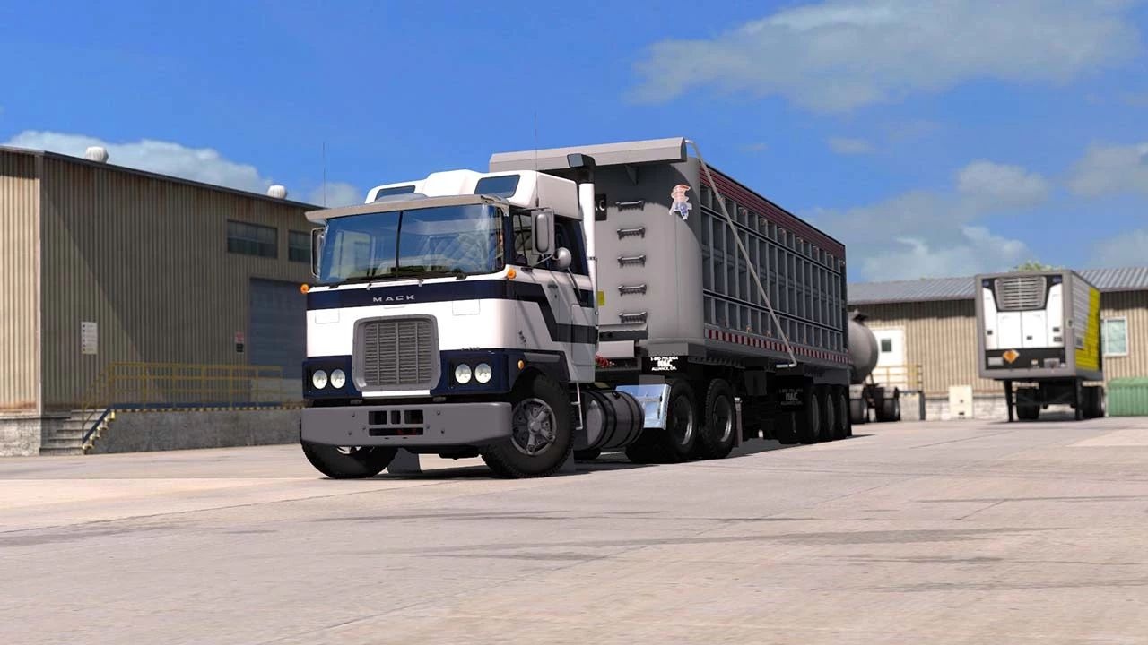 МОД KSW Mack F700 v1.60 ДЛЯ AMERICAN TRUCK SIMULATOR