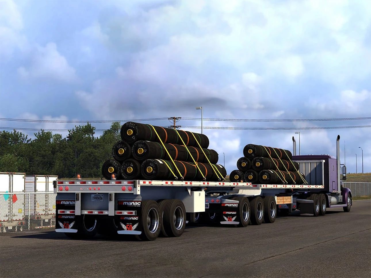 МОД USA Trailer Pack v9.1 ДЛЯ AMERICAN TRUCK SIMULATOR