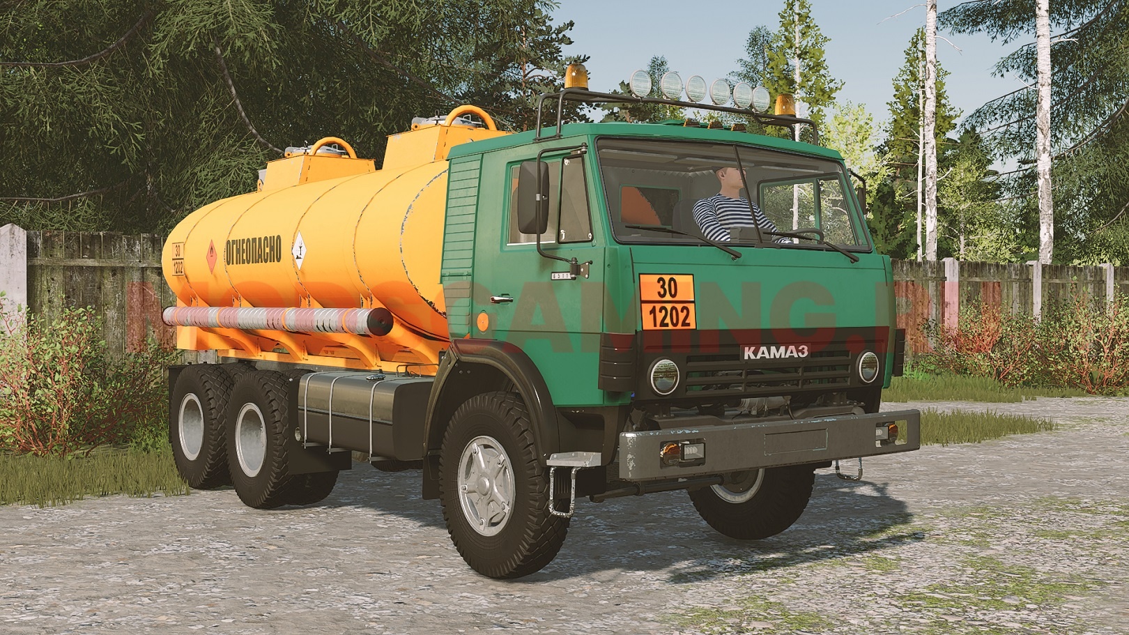 МОД КАМАЗ-65115 V1.0.0.0 ДЛЯ FARMING SIMULATOR 2022