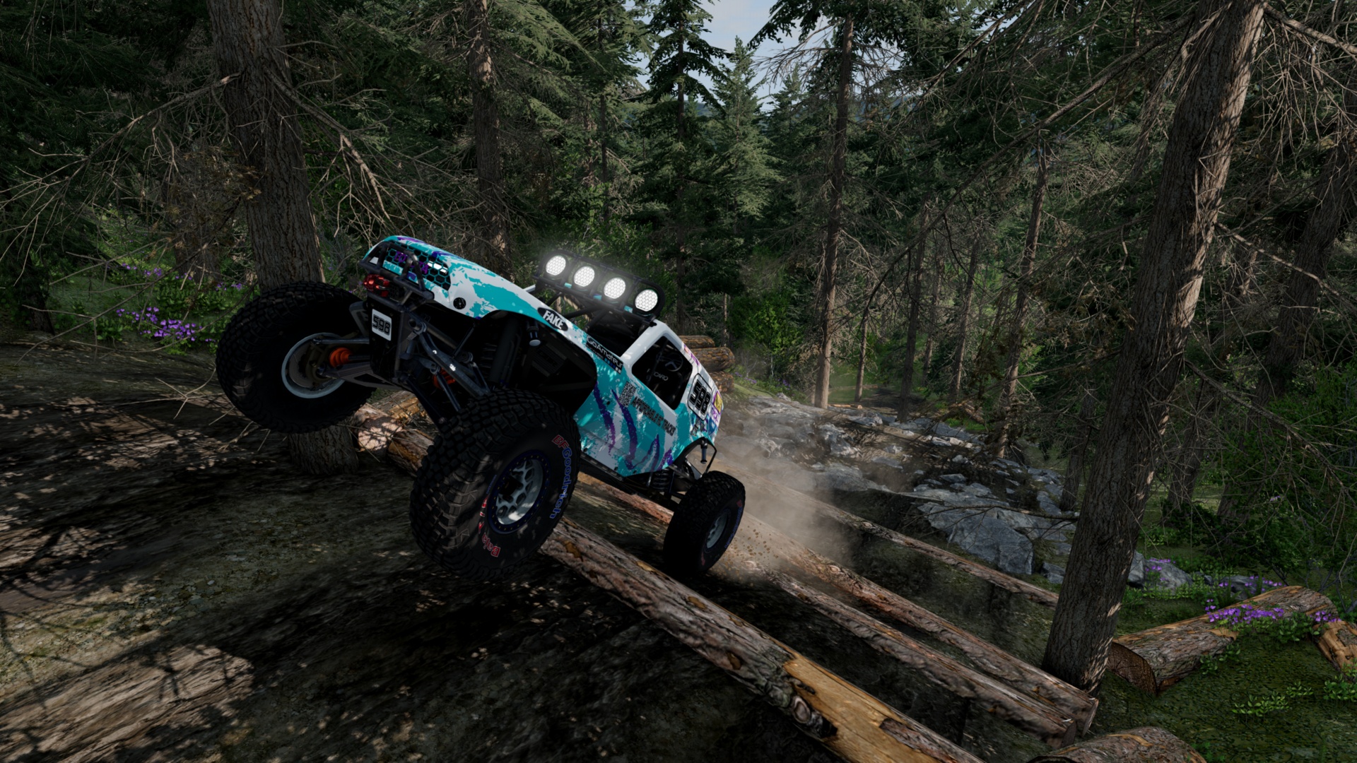 Мод Карта Black Hills Battle Ultra 4 Off Road v1.73 (0.39.x) ДЛЯ BEAMNG.DRIVE