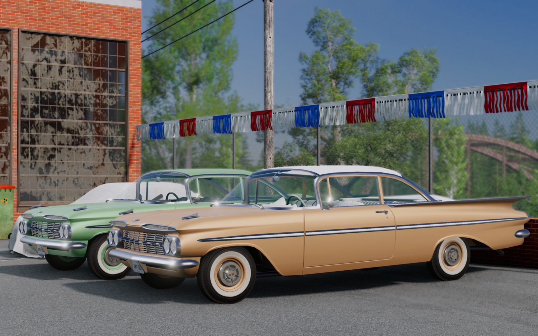 Мод Chevrolet B-Body Cars 1959 v1.6 (0.39.x) ДЛЯ BEAMNG.DRIVE