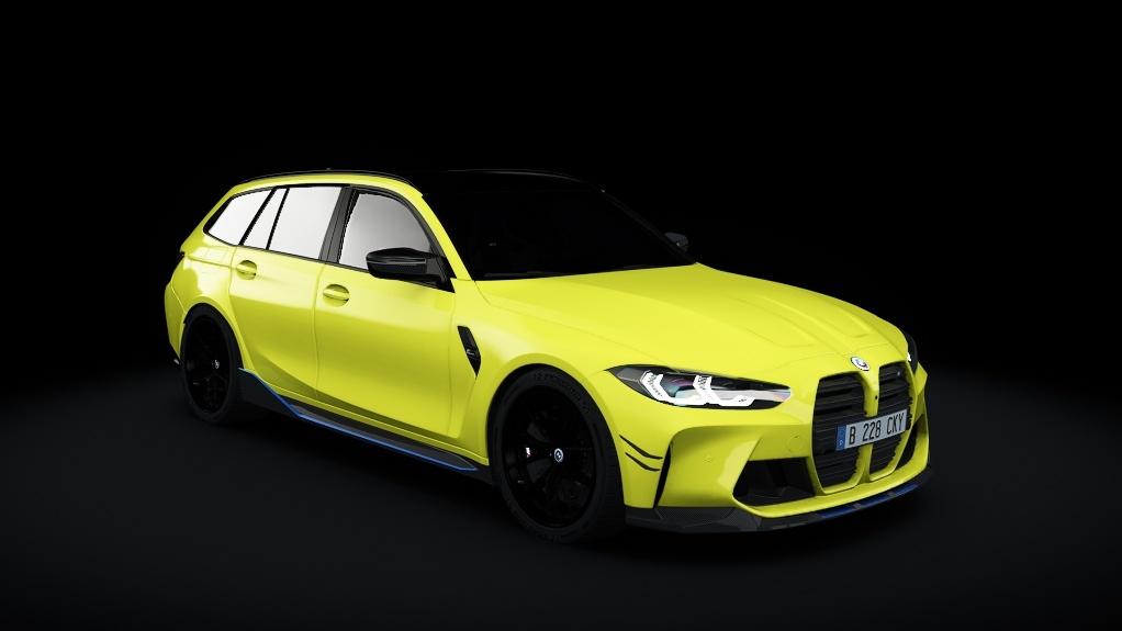 Мод BMW M3 Competition Touring M-Performance v1.1.1 для Assetto Corsa