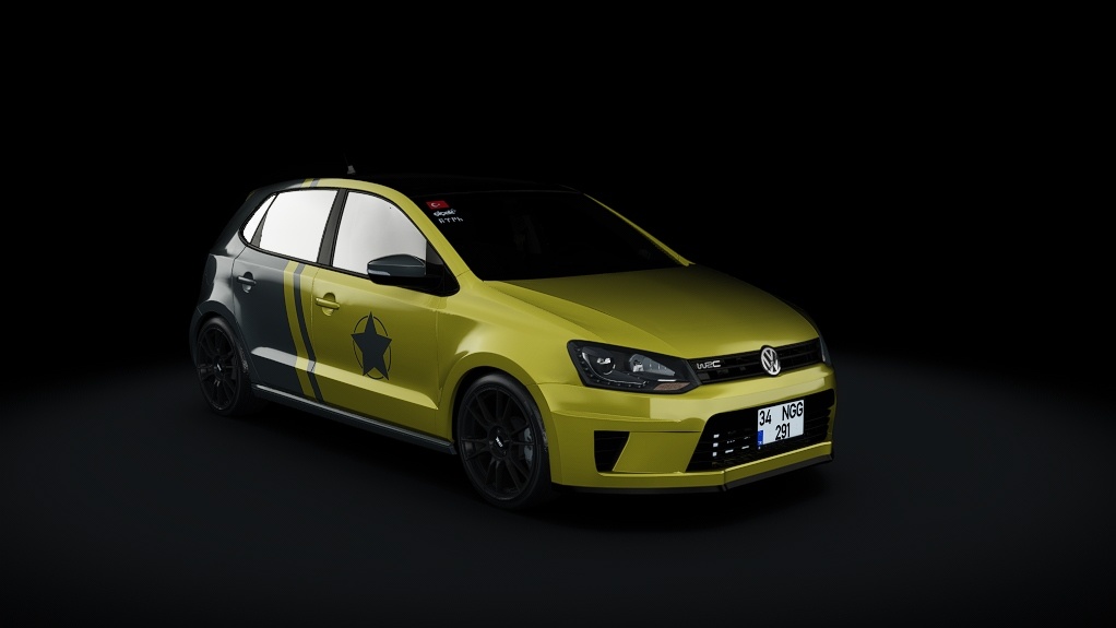 Мод Volkswagen Polo 6R 1.6 TDI STAGE 3 v1.3.1 для Assetto Corsa