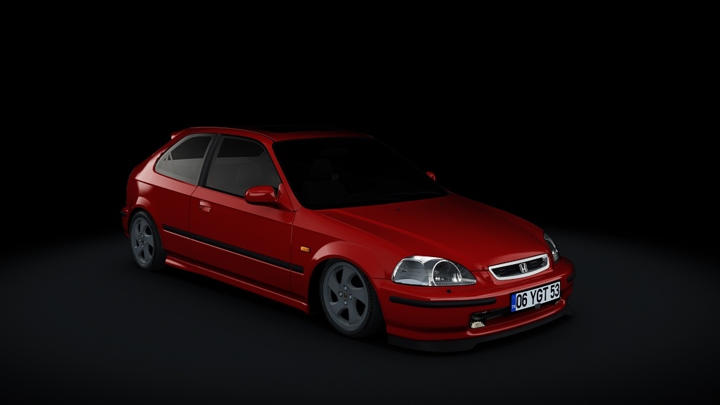 Мод Honda Civic Hatchback 1.6 VTI v1.0.1 для Assetto Corsa