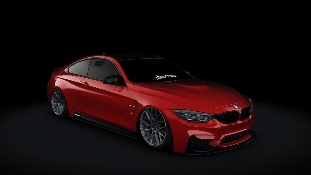 Мод BMW M4 LCI Stance AIR v1.9.1 для Assetto Corsa