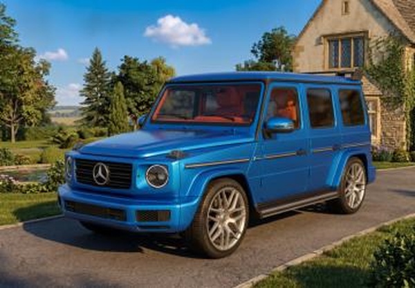 Мод Mercedes-Benz G500 2021 версия 1.2 для American Truck Simulator (v1.60.x)