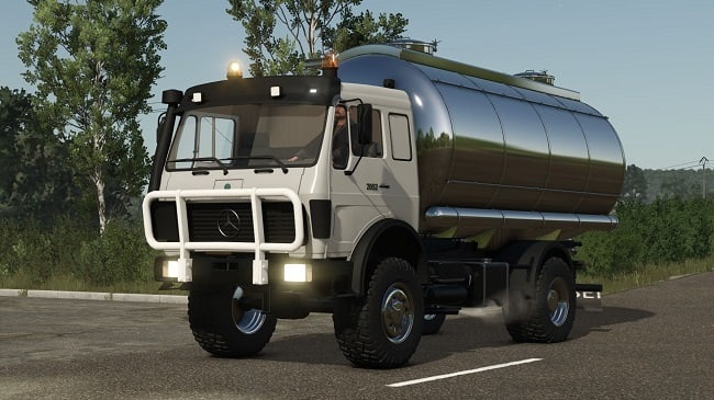 МОД Mercedes-Benz Agrar Truck Tankers v1.0.0.0 (1.20.x) ДЛЯ FARMING SIMULATOR 2025