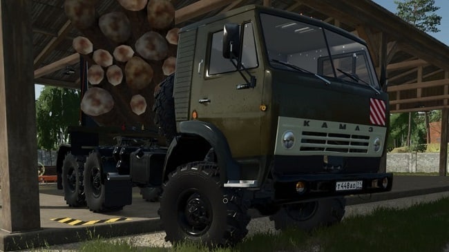 МОД Камаз 44108 v1.0.0.1 (1.20.x) ДЛЯ FARMING SIMULATOR 2025