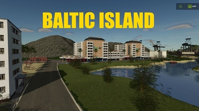 МОД Карта Baltic Island v1.0.0.0 (1.20.x) ДЛЯ FARMING SIMULATOR 2025