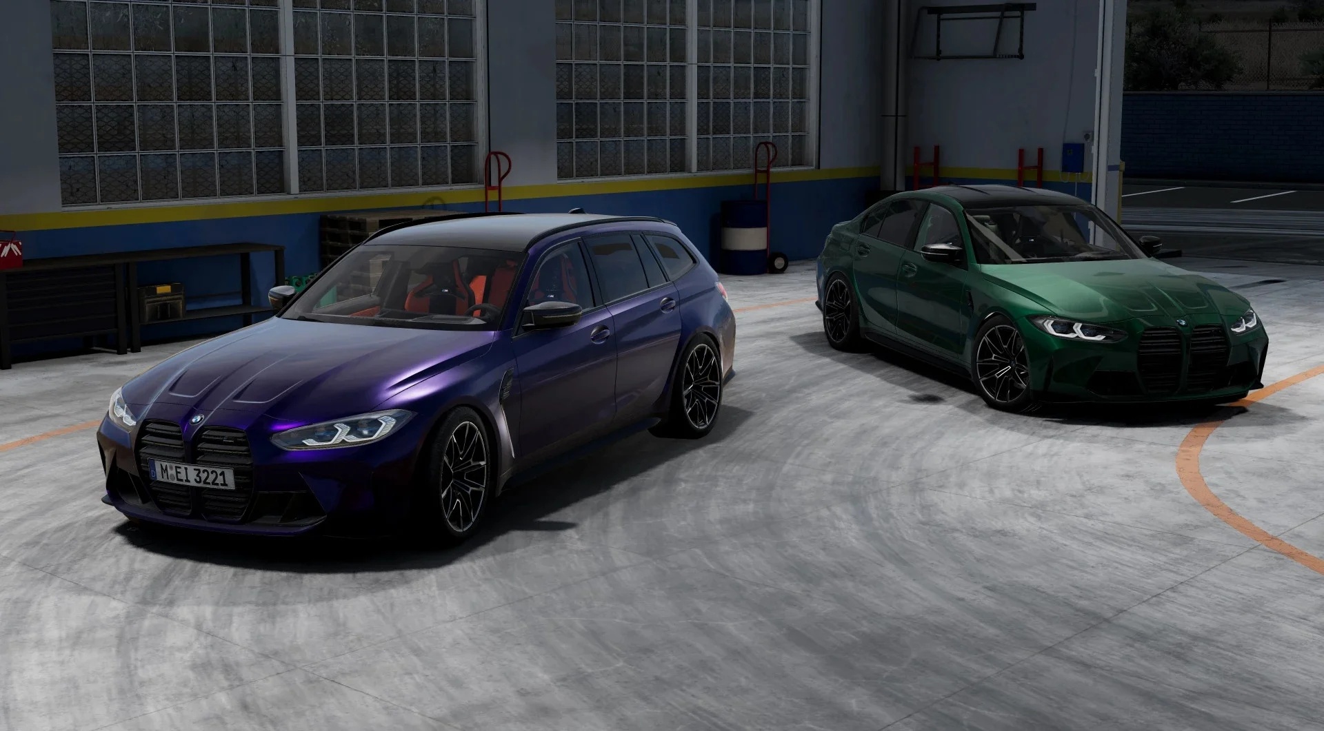 Мод BMW M3 G80/G81 v1.0 Fix (0.39.x) ДЛЯ BEAMNG.DRIVE