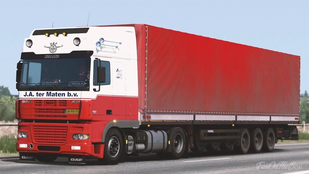 МОД DAF 95XF by Soundwave v1.4 ДЛЯ EURO TRUCK SIMULATOR 2
