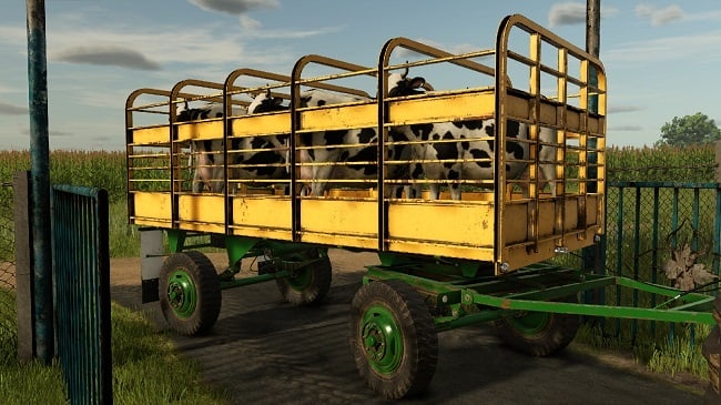 МОД ASZP 5 Livestock Trailer v1.0.0.0 (1.21.x) ДЛЯ FARMING SIMULATOR 2025
