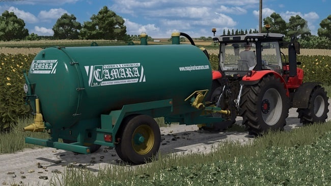 МОД Camara Slurry Tanker Pack v1.5.0.0 (1.21.x) ДЛЯ FARMING SIMULATOR 2025