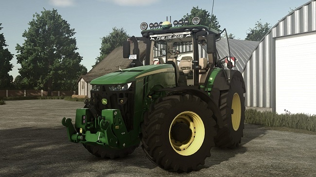 МОД John Deere 8R Series Edit v1.8.0.3 (1.20.x) ДЛЯ FARMING SIMULATOR 2025