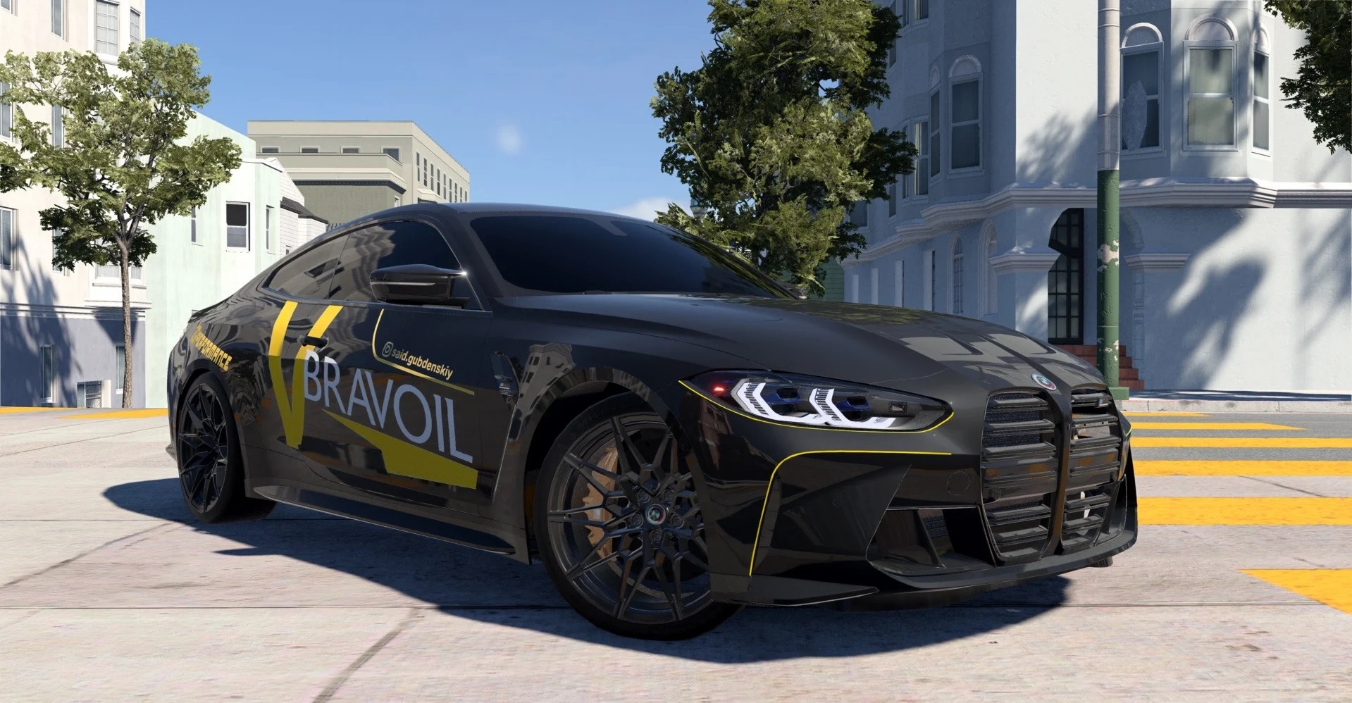 Мод BMW M4 G82 Переделка v1.0 (0.39.x) ДЛЯ BEAMNG.DRIVE