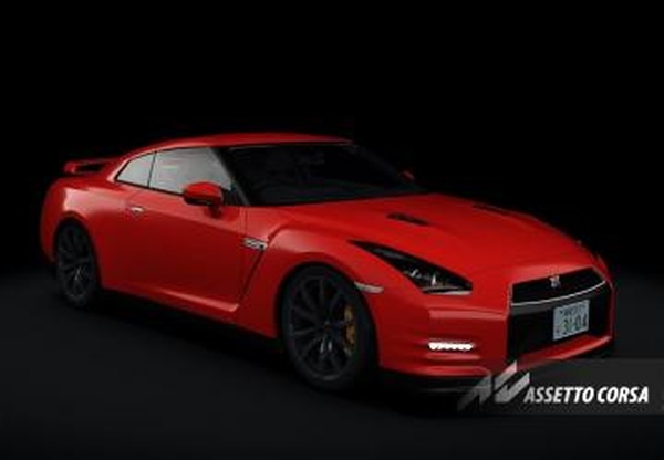 Мод Nissan GT-R Premium Edition (DBA-R35) версия 1.0.1 для Assetto Corsa