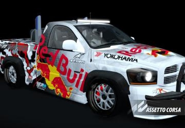 Мод JID - Dodge Ram версия 1.1 для Assetto Corsa