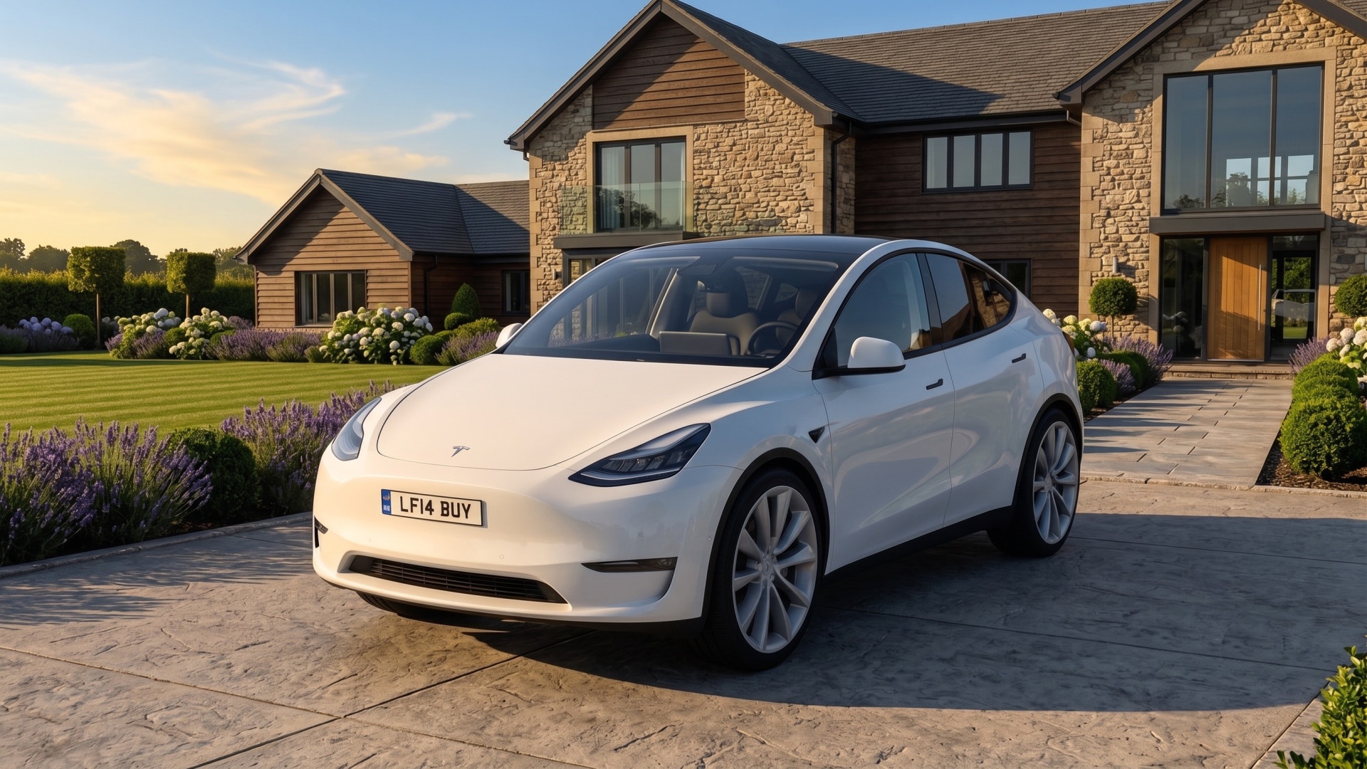 МОД Tesla Model Y 2022 v1.5 ДЛЯ EURO TRUCK SIMULATOR 2
