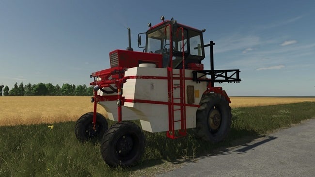 МОД MTZ Bridge Sprayer v1.0.0.1 (1.21.x) ДЛЯ FARMING SIMULATOR 2025