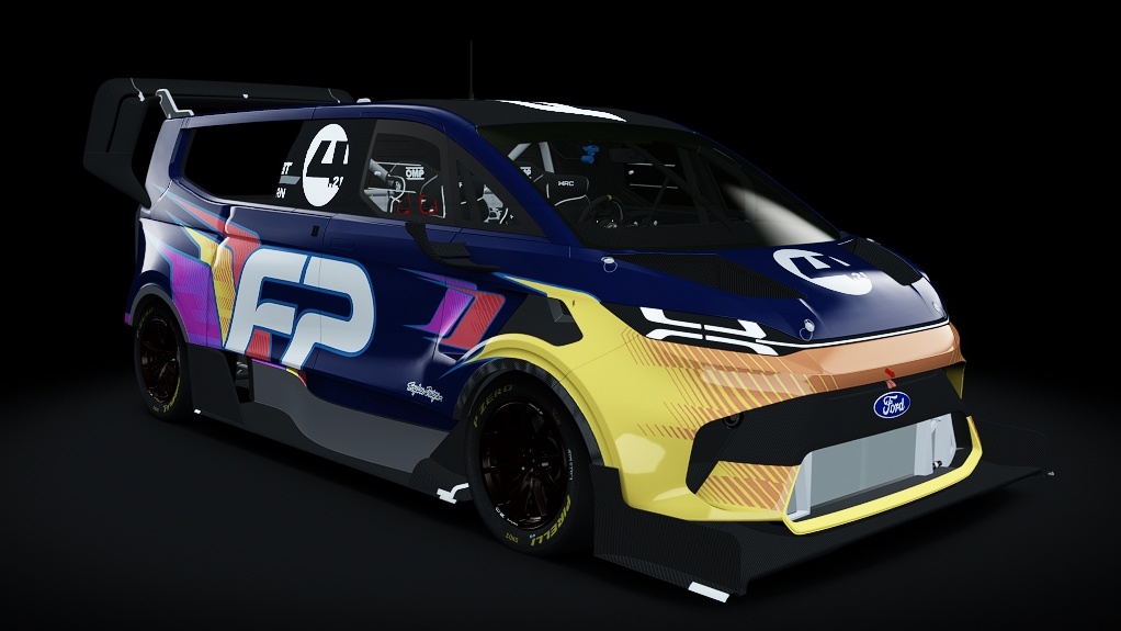 Мод Ford E Transit Supervan 4.2 v1.1 для Assetto Corsa