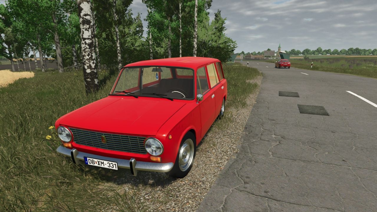 МОД VAZ 2102 Kombi v1.0.0.0 (1.21.x) ДЛЯ FARMING SIMULATOR 2025