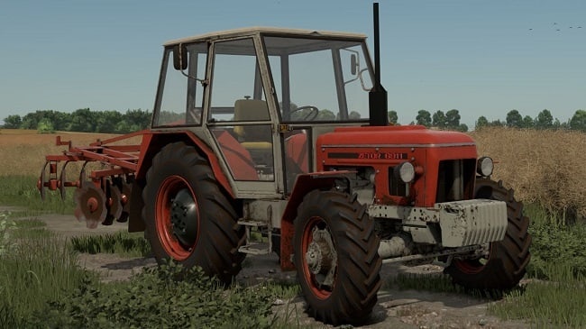 МОД Zetor 6911 / 6945 v1.1.0.0 (1.21.x) ДЛЯ FARMING SIMULATOR 2025