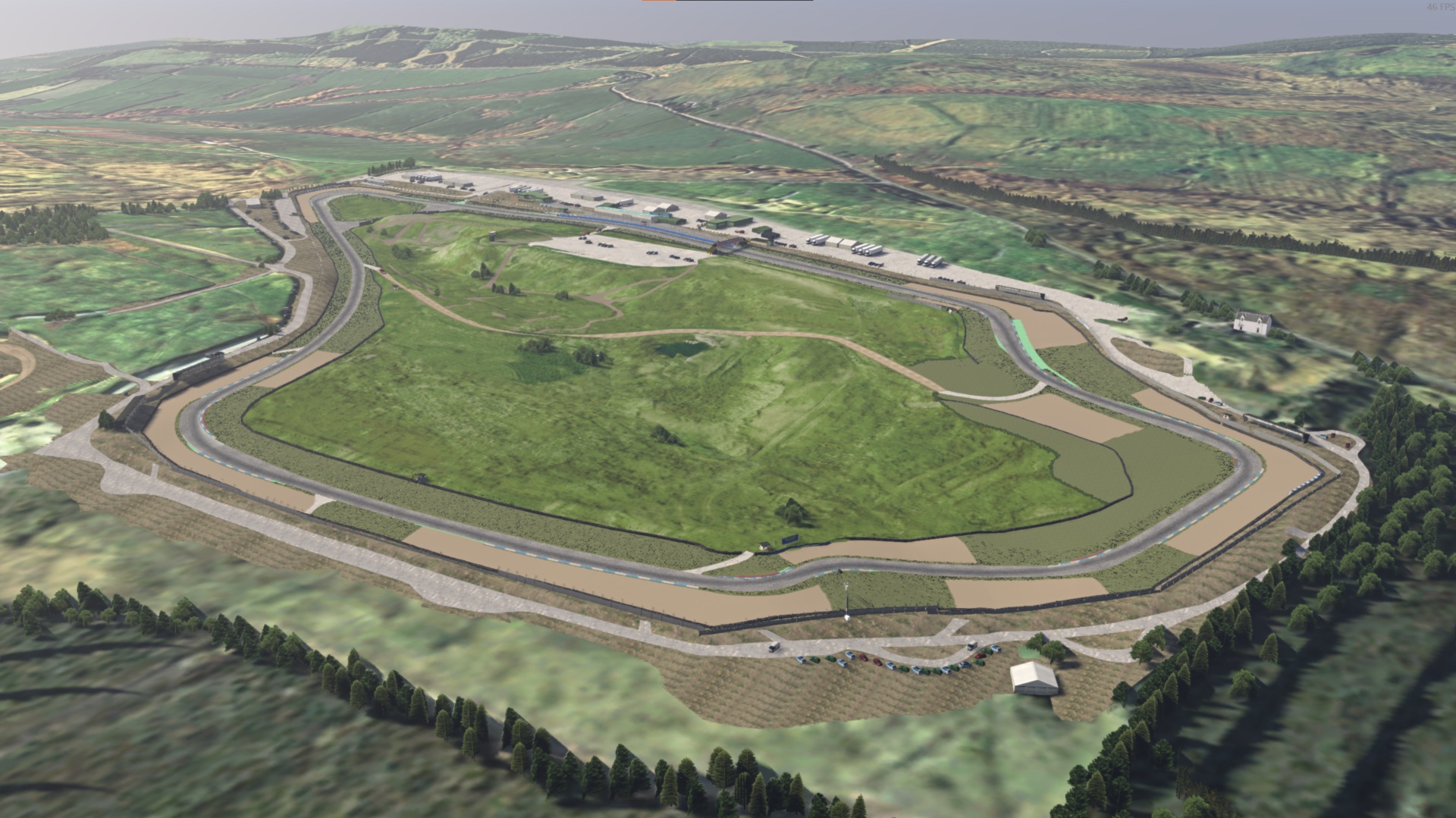 Мод Карта Knockhill Circuit 2017 v1.0 (0.39.x) ДЛЯ BEAMNG.DRIVE