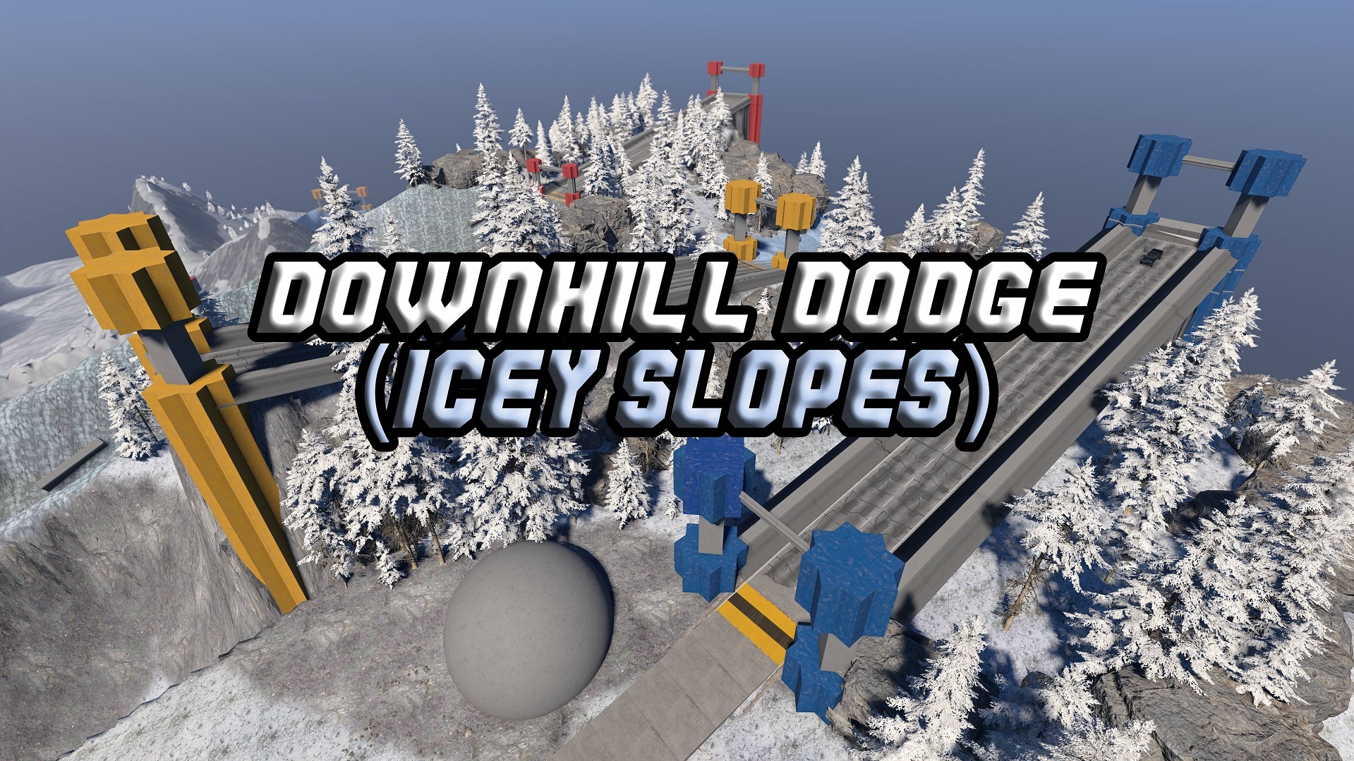 Мод Карта Down Hill Dodge
