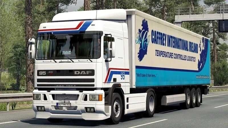 МОД DAF 95ATI Overhauled v2.0.5 ДЛЯ EURO TRUCK SIMULATOR 2