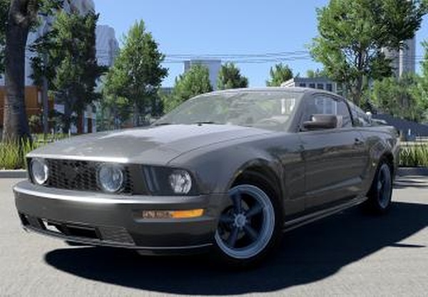 Мод Ford Mustang GT (S197) (2005-2009) версия 2.0 для BeamNG.drive (v0.39.x)