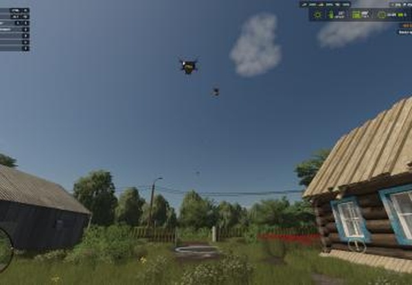 Мод drone Delivery версия 1.0.1 для Farming Simulator 2025 (v1.19)