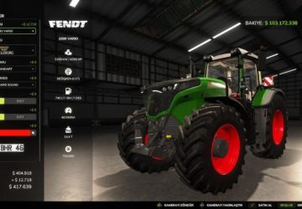 Мод Fendt 1000 Vario Ultimate Performance Edition v1.0.0.0 для Farming Simulator 2025