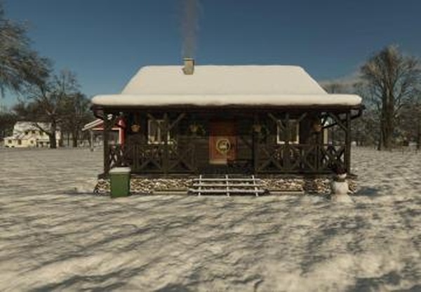 Мод Small Wooden House версия 1.0.0.0 для Farming Simulator 2025