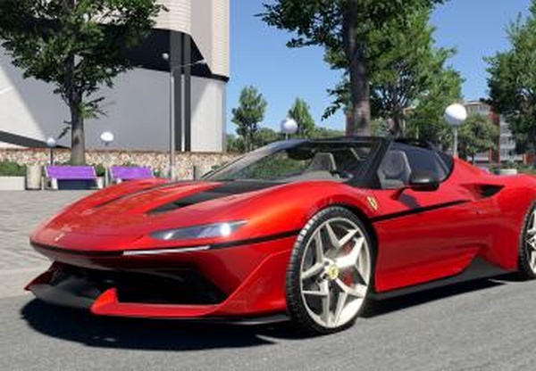 Мод Ferrari J50 версия 1.0 для BeamNG.drive (v0.39.x)
