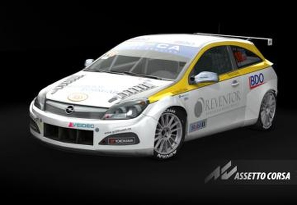 Мод Opel Astra STCC версия 2.1 для Assetto Corsa
