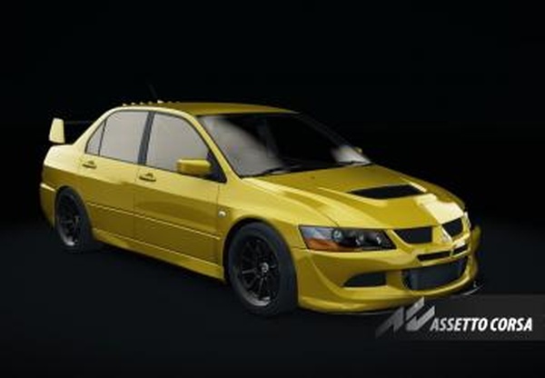 Мод Drag Factory Mitsubishi Lancer Evolution VIII v1.0 для Assetto Corsa