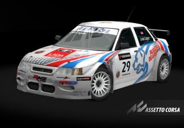Мод Lada 110s WTCC 2008 версия 2.1 для Assetto Corsa