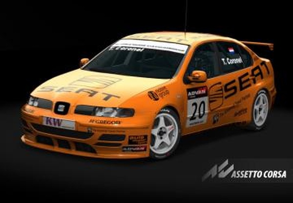 Мод Seat Toledo WTCC версия 2.1 для Assetto Corsa