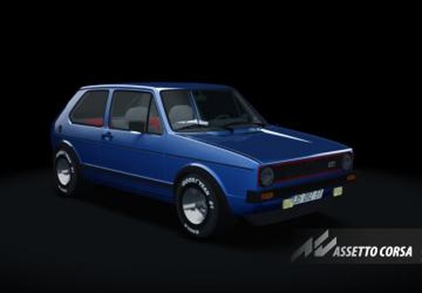 Мод Drag Factory Volkswagen Golf GTI Mk1 версия 1.0 для Assetto Corsa