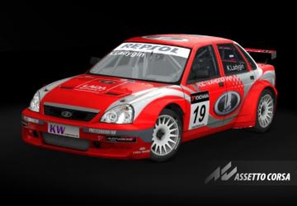 Мод Lada Priora WTCC 2009 версия 2.1 для Assetto Corsa