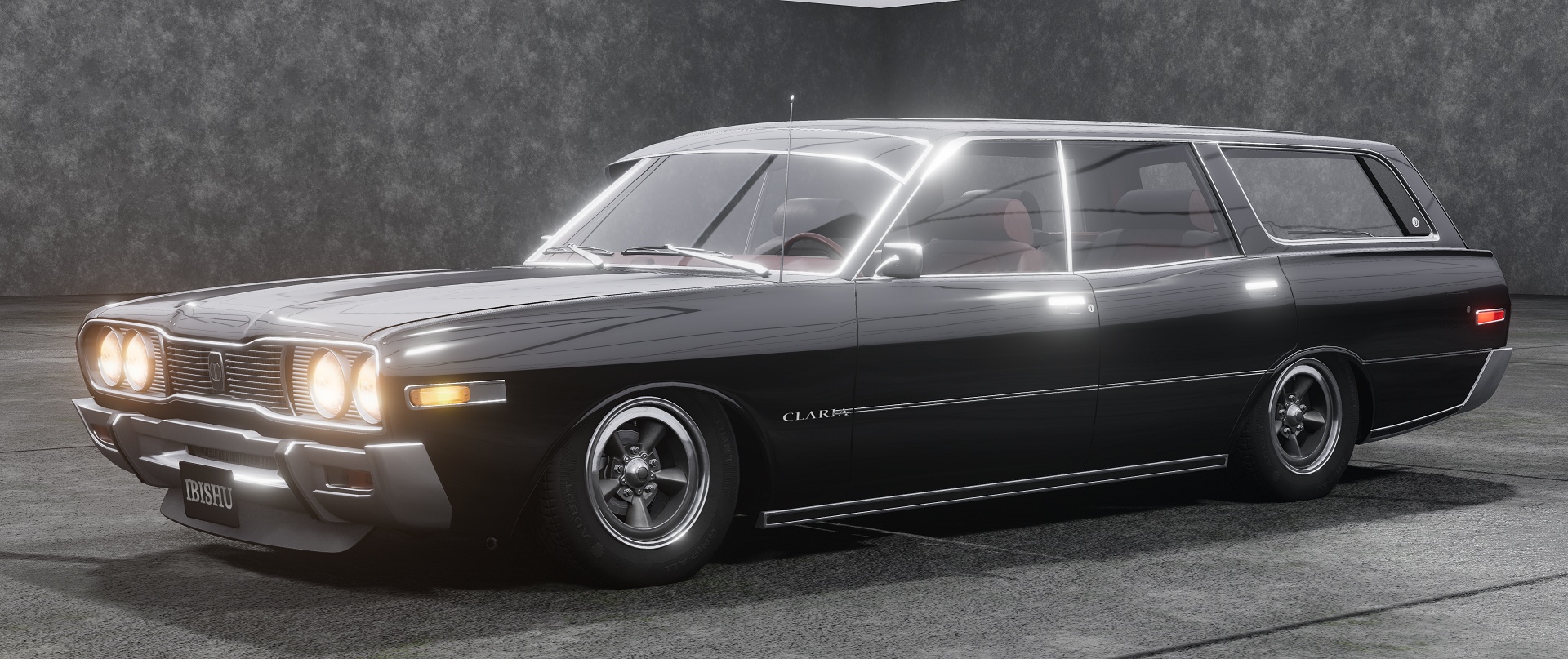 Мод 1976 Ibishu Claria v1.8 (0.39.x) ДЛЯ BEAMNG.DRIVE