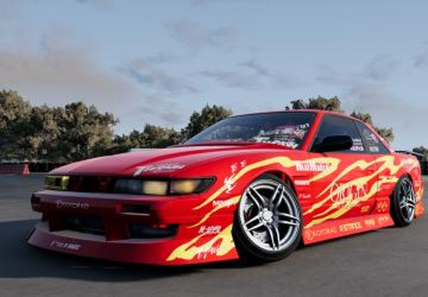 Мод Nissan Silvia (S13) версия 1.1 для BeamNG.drive (v0.39.x)
